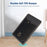 For Samsung Galaxy Tab A8 10.5 (2021) Case Shockproof TPU Tablet Cover with Wristband - Black - 2