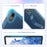 For Samsung Galaxy Tab S9 Case Shockproof TPU Tablet Cover with Wristband - Blue - 6