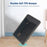 For Samsung Galaxy Tab A9+ Case Shockproof TPU Tablet Cover with Wristband - Black - 2