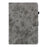 For Infinix Xpad 20 Case Tiger Imprint Anti-Scratch PU Leather Tablet Cover - Grey - 6