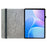 For Infinix Xpad 20 Leather Case Pattern Printed Stand Tablet Cover with Card Slots - Lion Head - 3