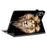 For Infinix Xpad 20 Leather Case Pattern Printed Stand Tablet Cover with Card Slots - Lion Head - 4