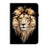 For Infinix Xpad 20 Leather Case Pattern Printed Stand Tablet Cover with Card Slots - Lion Head - 6