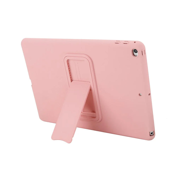 Kickstand Tablet Case for iPad 9.7-inch (2018) / (2017) / Air 2 TPU + PC Skin-Friendly Protective Cover - Pink - 2