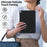 For iPad Air 10.5 inch (2019) Case TPU + PC Skin-Friendly Kickstand Tablet Cover - Black - 6