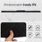 For iPad Air 10.5 inch (2019) Case TPU + PC Skin-Friendly Kickstand Tablet Cover - Black - 7