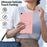 For Samsung Galaxy Tab A7 Lite 8.7-inch Case TPU + PC Skin-Friendly Kickstand Tablet Cover - Pink - 6