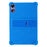 For Doogee Tab G6+ Case Adjustable Kickstand Silicone Tablet Protective Cover - Dark Blue - 2