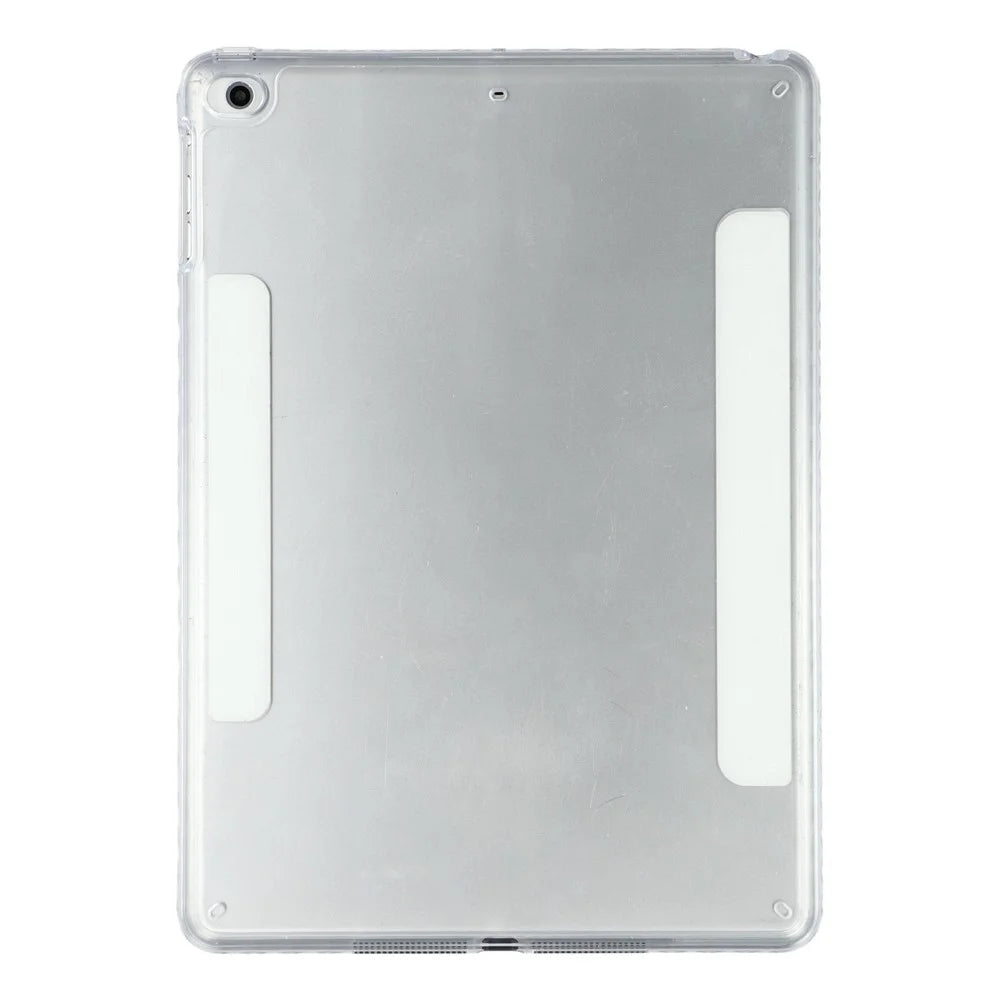 Tablet Case For iPad 9.7-inch (2018)  /  (2017)  /  Air 2  /  Air (2013) Magnetic Dual Clasp PU TPU Acrylic Origami Stand Cover - Grey - 7