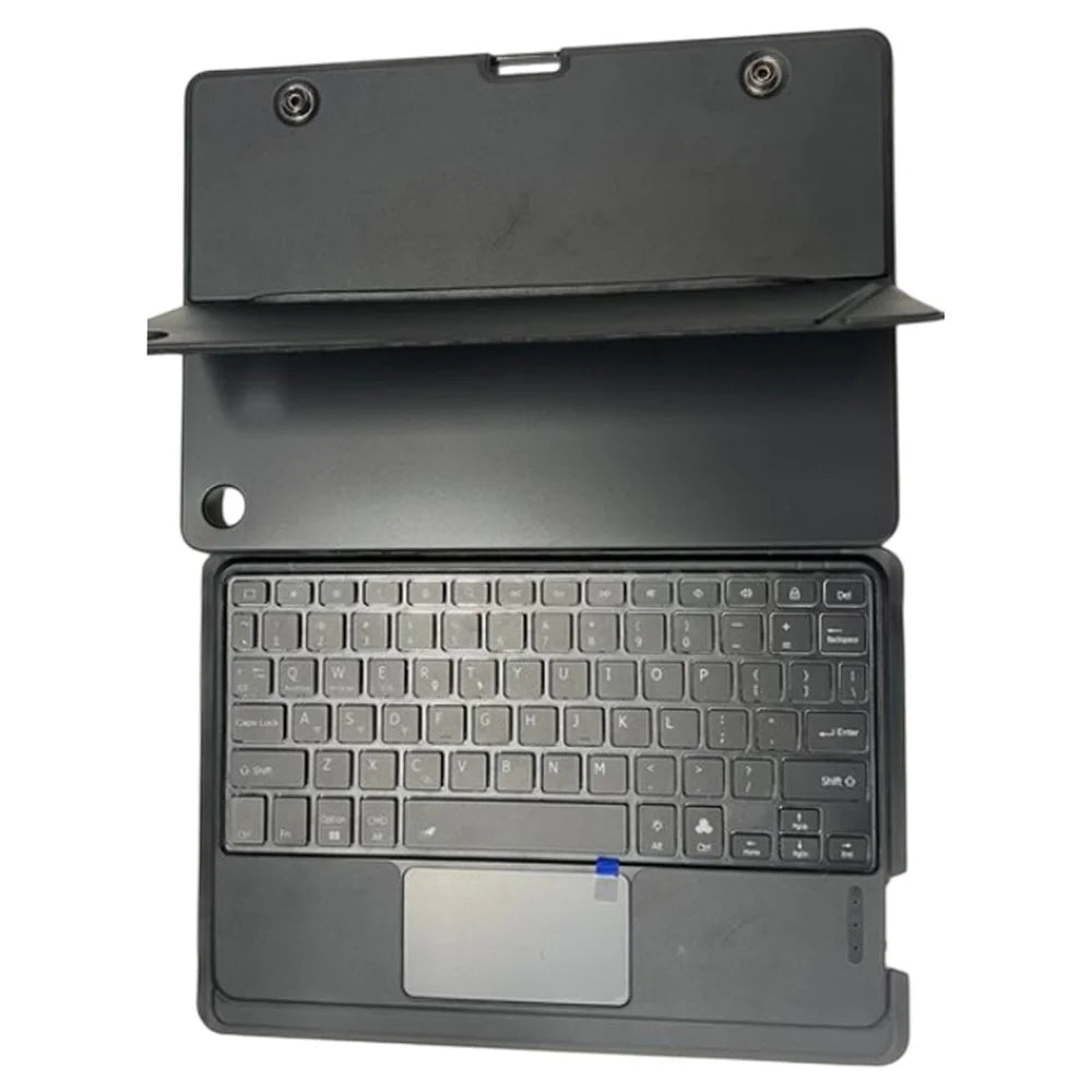 For Samsung Galaxy Tab A9+ Bluetooth-Compatible Keyboard Case Rivet Stand Tablet Protective Cover - 1