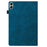 For Infinix Xpad 20 Case PU Leather Protective Folio Tablet Cover with Card Holder - Blue - 7