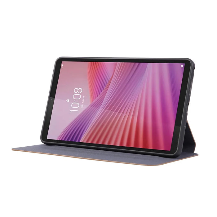 For Lenovo Tab K9 / Tab One Shockproof Case PU Leather Tablet Cover with Stand - Brown - 3