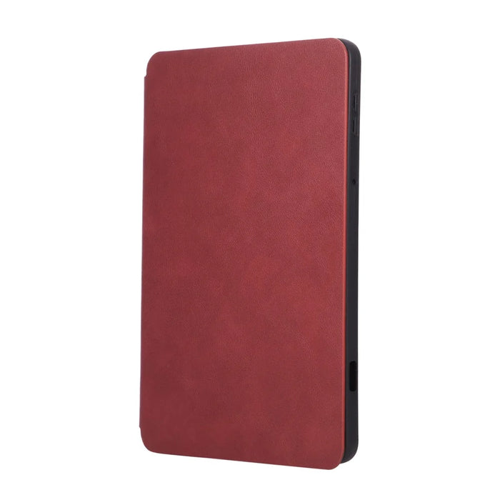 For ZTE nubia RedMagic Astra Shockproof Case PU Leather Tablet Cover with Stand - Red - 6