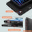 For iPad (2025) / iPad 10.9 (2022) Case Silicone + PC Kickstand Tablet Cover with Pencil Holder - Black - 7