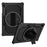 Kickstand Case for Samsung Galaxy Tab S10+ / S9+ / S8+ / S7+ / S7 FE PC + TPU Shockproof Tablet Cover with Hand Strap / Pen Slot - Black - 1