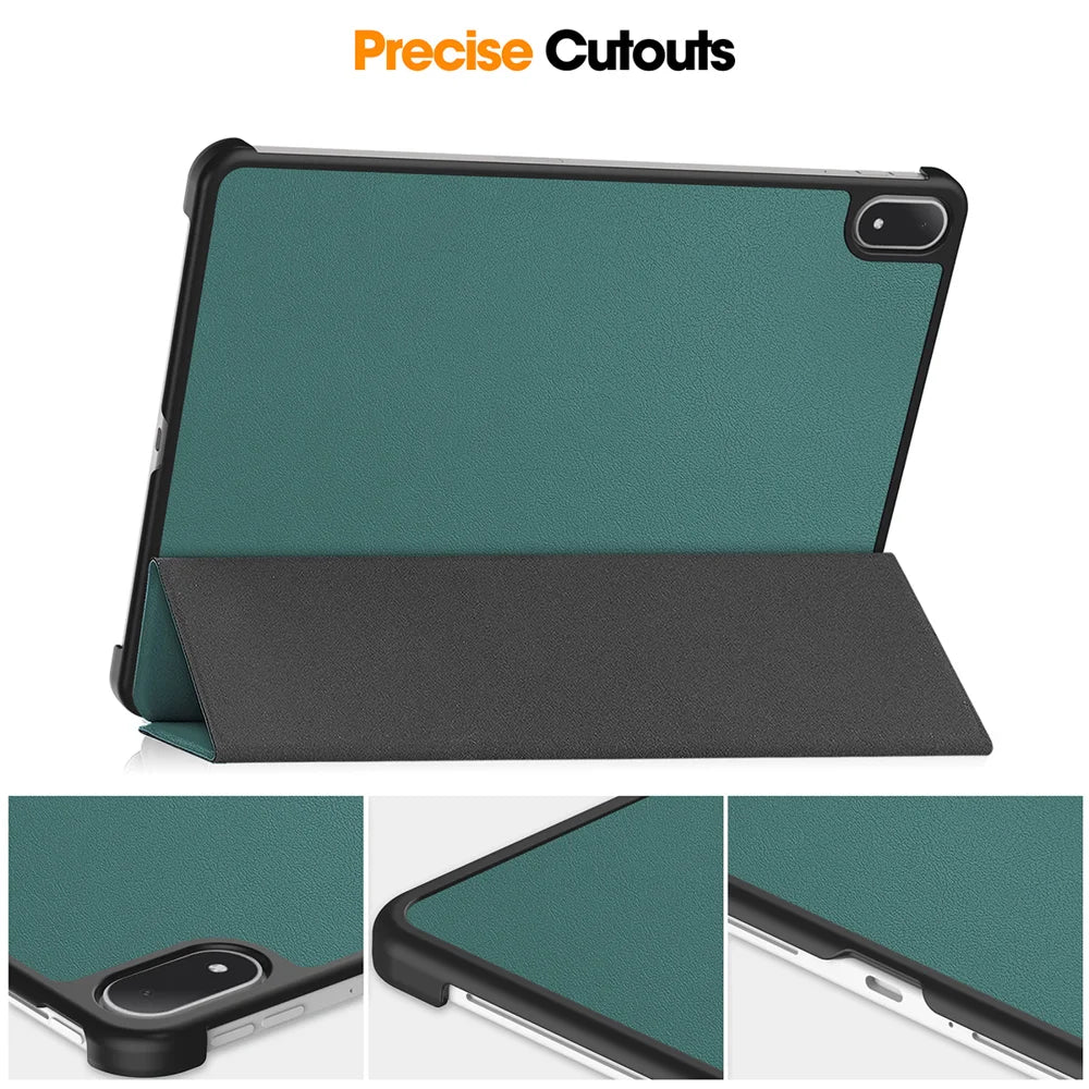 ENKAY HAT PRINCE For OnePlus Pad 2 Pro / OnePlus Pad 3 Trifold Stand Cover   PU Leather+PC Tablet Case with Auto Wake/Sleep - Black - 4