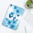 For iPad mini (2024)  /  (2021) Case Pattern Printing Slim Soft TPU Tablet Cover - Blue Butterfly - 4