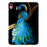 For iPad (2025)  /  10.9 (2022) Case Pattern Printing Slim Soft TPU Tablet Cover - Peacock - 1