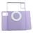 For Lenovo Tab K11 Gen 2 / Idea Tab / Xiaoxin Pad 11 2025 Case Folding Stand Magnetic Leather Tablet Cover - Purple - 2