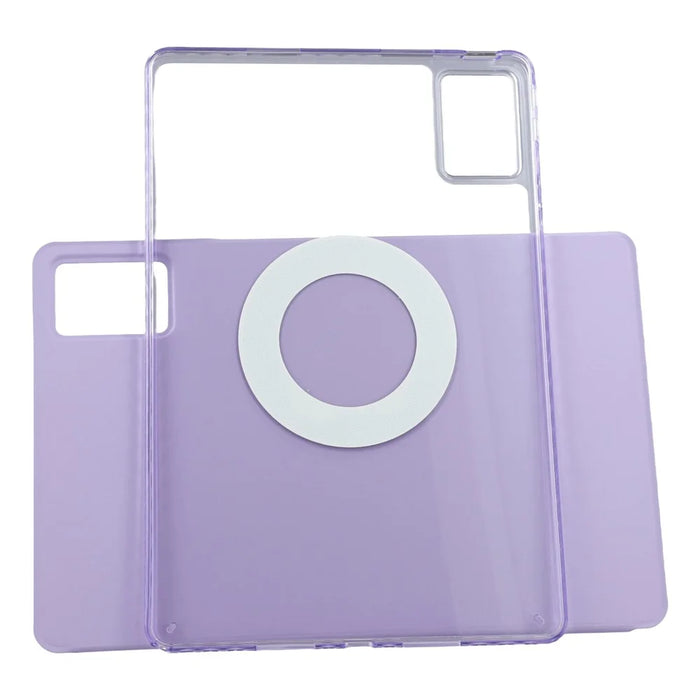 For Lenovo Tab K11 Gen 2 / Idea Tab / Xiaoxin Pad 11 2025 Case Folding Stand Magnetic Leather Tablet Cover - Purple - 2