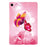 For Samsung Galaxy Tab A9+ Case Pattern Printing Slim Soft TPU Tablet Cover - Pink Butterfly - 1