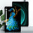 Tablet Case For Samsung Galaxy Tab S9 FE / S9 Pattern Printing Slim Soft TPU Cover - Peacock - 2
