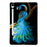 For Samsung Galaxy Tab S10 FE+ Case Pattern Printing Slim Soft TPU Tablet Cover - Peacock - 1