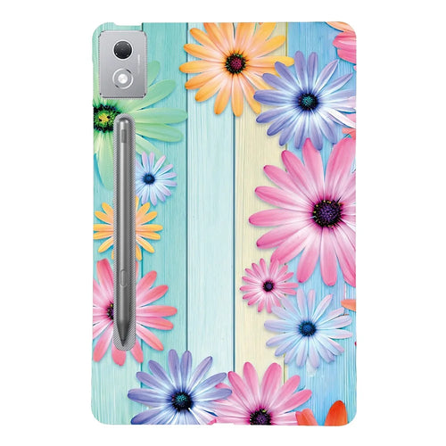 For Lenovo Tab P12 Pro 12.7 2025  /  Xiaoxin Pad Pro 12.7 (2025) Case Pattern Printing Slim Soft TPU Tablet Cover - Sunflower - 1
