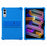 For Lenovo Xiaoxin Pad Pro GT / Yoga Tab 11.1 Case Adjustable Kickstand Silicone Tablet Protective Cover - Dark Blue - 1