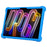 For Lenovo Xiaoxin Pad Pro GT / Yoga Tab 11.1 Case Adjustable Kickstand Silicone Tablet Protective Cover - Dark Blue - 3
