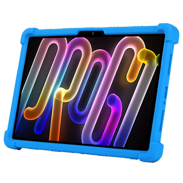 For Lenovo Xiaoxin Pad Pro GT / Yoga Tab 11.1 Case Adjustable Kickstand Silicone Tablet Protective Cover - Dark Blue - 3