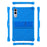 For Lenovo Xiaoxin Pad Pro GT / Yoga Tab 11.1 Case Adjustable Kickstand Silicone Tablet Protective Cover - Dark Blue - 4