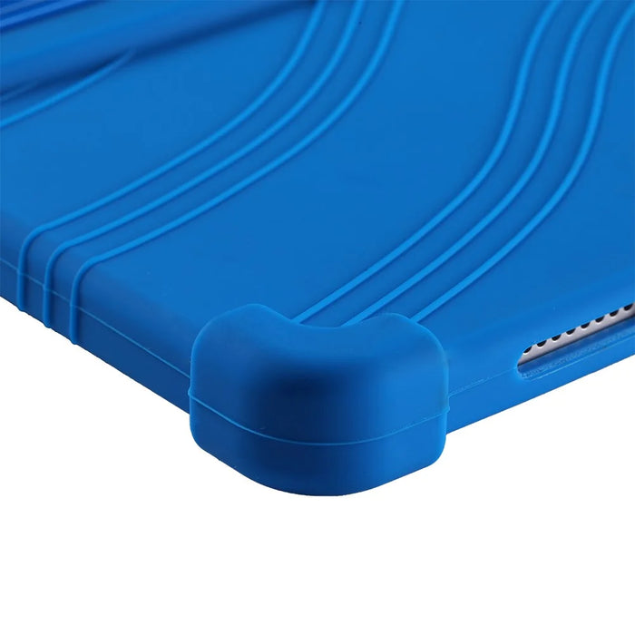 For Lenovo Xiaoxin Pad Pro GT / Yoga Tab 11.1 Case Adjustable Kickstand Silicone Tablet Protective Cover - Dark Blue - 7