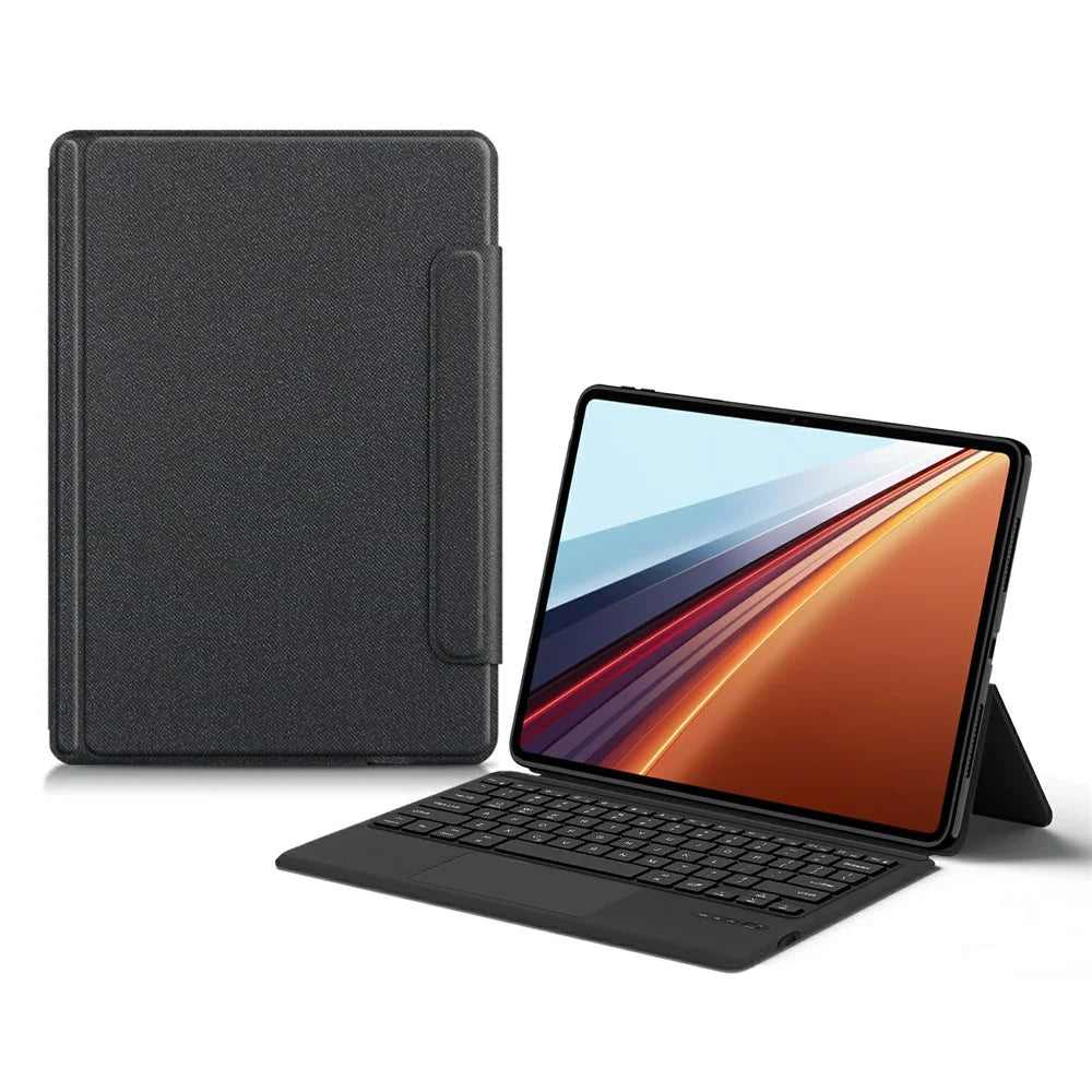 For Honor Pad GT2 Pro Leather Case + Touchpad Bluetooth-Compatible Keyboard (without Backlit) - 1