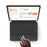 For Honor MagicPad3 13.3 Leather Case + Touchpad Bluetooth-Compatible Keyboard (without Backlit) - 4