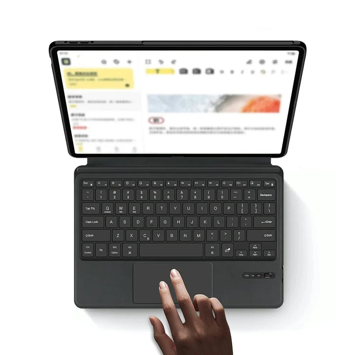 For Honor MagicPad3 13.3 Leather Case + Touchpad Bluetooth-Compatible Keyboard (without Backlit) - 4