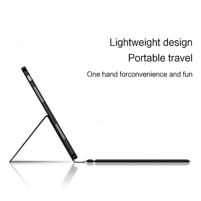 For Honor MagicPad3 13.3 Leather Case + Touchpad Bluetooth-Compatible Keyboard (without Backlit) - 5