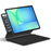 For Samsung Galaxy Tab S10 FE+ Floating Magnetic Bluetooth-Compatible Keyboard (Arabic) + Leather Tablet Case - 3