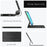 For Samsung Galaxy Tab S10 FE+ Floating Magnetic Bluetooth-Compatible Keyboard (Arabic) + Leather Tablet Case - 6