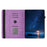 For iPad mini (2024) / (2021) Case Rotating Stand Solid Color PU Leather Tablet Cover - Light Purple - 2