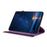 For iPad mini (2024) / (2021) Case Rotating Stand Solid Color PU Leather Tablet Cover - Light Purple - 3