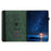 Tablet Case for iPad 9.7-inch (2018) / (2017) / iPad Air 2 / Air (2013) Rotating Stand Solid Color PU Leather Cover - Green - 2