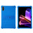 For Blackview Mega 2 Case Adjustable Kickstand Silicone Tablet Protective Cover - Dark Blue - 1