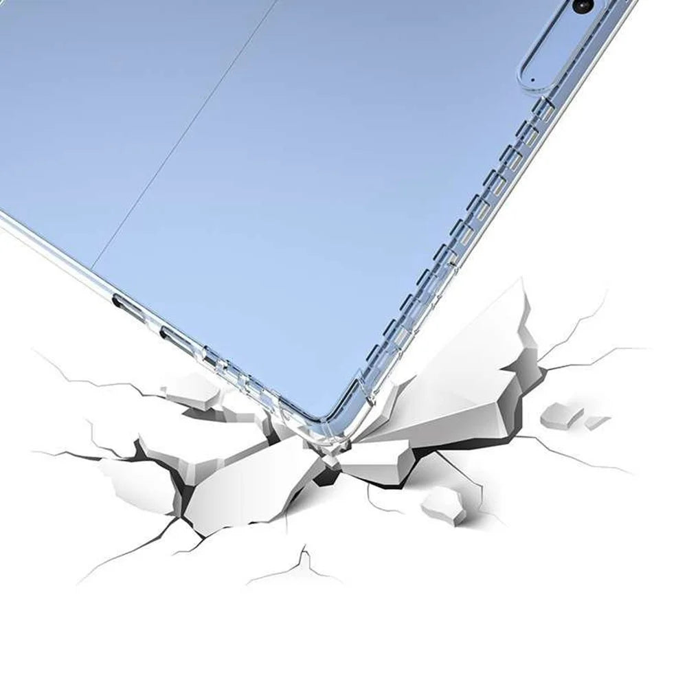 Tablet Case For Microsoft Surface Pro 11  /  10  /  9  /  8 Four Corner Shockproof Clear TPU Cover - 3