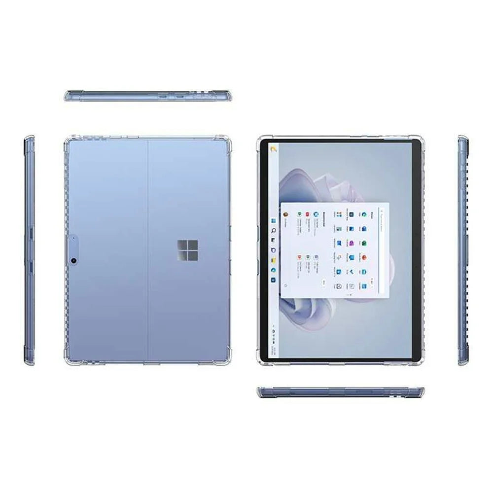 Tablet Case For Microsoft Surface Pro 11  /  10  /  9  /  8 Four Corner Shockproof Clear TPU Cover - 4