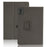 For Blackview Mega 2 Tablet Case Skin-touch PU Leather Cover with Folding Stand - Black - 5