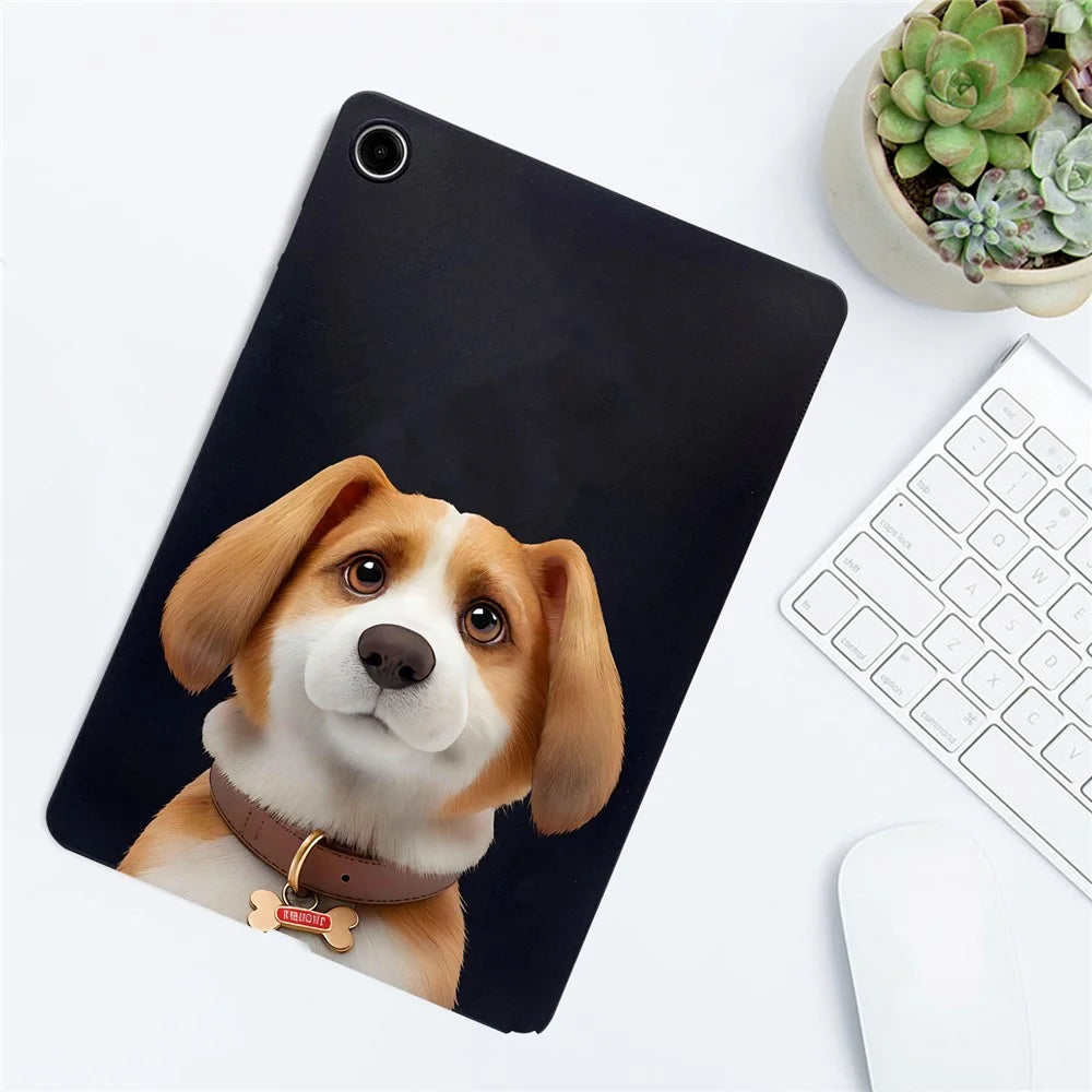 For Samsung Galaxy Tab A11+ Case Pattern Printing Slim TPU Tablet Protective Cover - Harrier - 4