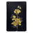 For Samsung Galaxy Tab A11+ TPU Case Pattern Printing Slim Tablet Protective Cover - Golden Butterfly Rose - 1