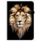 For Samsung Galaxy Tab A11+ Leather Case Pattern Printed Stand Tablet Cover with Card Slots - Lion Head - 6