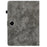 For OnePlus Pad Lite / Oppo Pad SE Case Tiger Imprint Anti-Scratch PU Leather Tablet Cover - Grey - 5